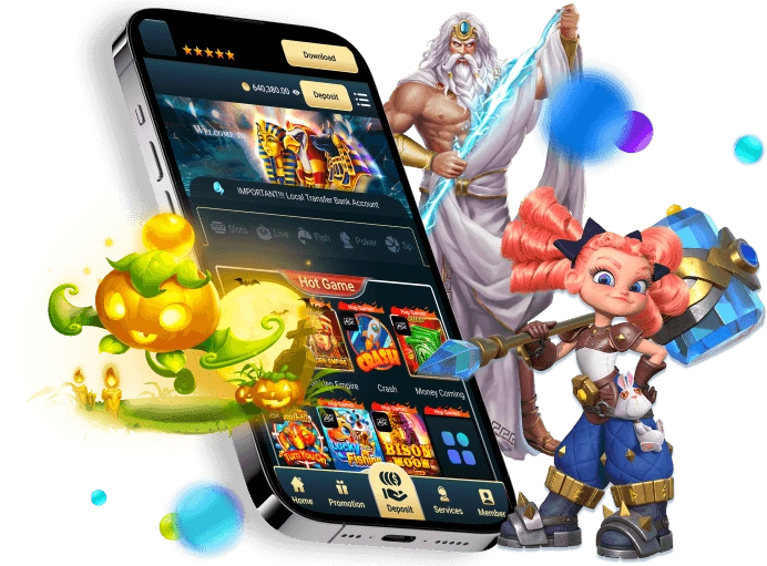 Trải nghiệm slot trên ứng dụng di động f1686 App