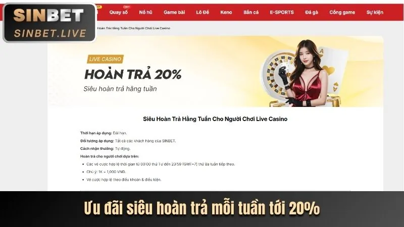 Chương trình hoàn trả không giới hạn của f1686 app cho các trò cá cược thể thao và casino.